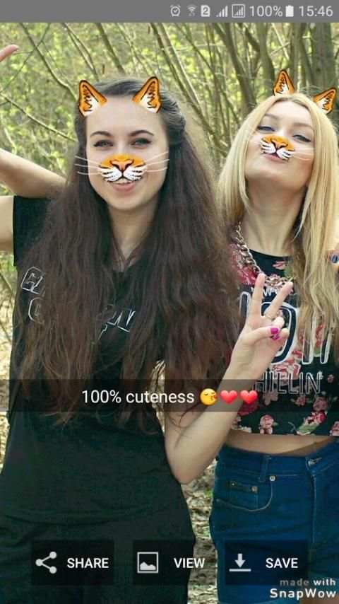 PicWow - Face Photo Filters and Stickers 3 تصوير الشاشة