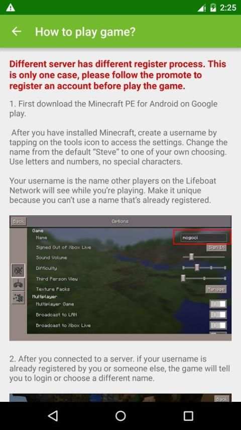 Cool Server List For Minecraft screenshot 13