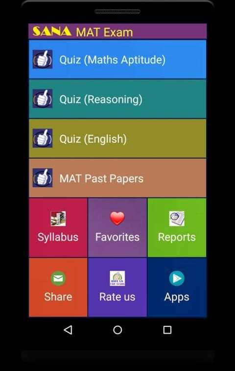 MAT Exam स्क्रीनशॉट 1