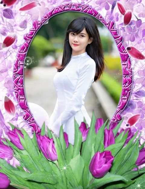 Flower Photo Frame 2016 स्क्रीनशॉट 2