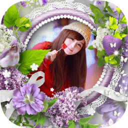 Flower Photo Frame 2016 आइकन