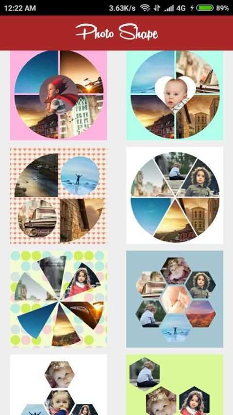 Photo Shape Collage screenshot 1