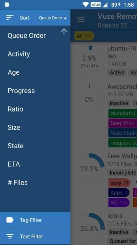 Vuze Remote screenshot 20