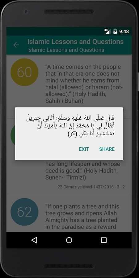 Islamic Lessons and Questions скриншот 4