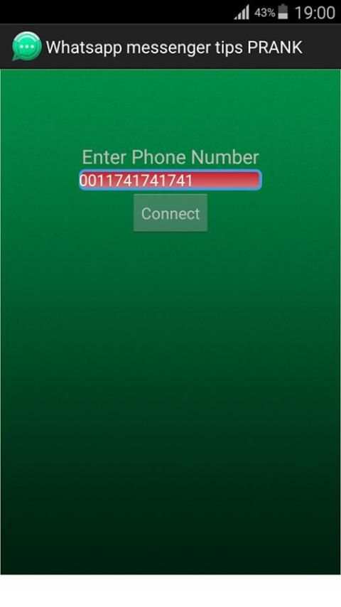 Hack WhatsApp Messenger Tips prank