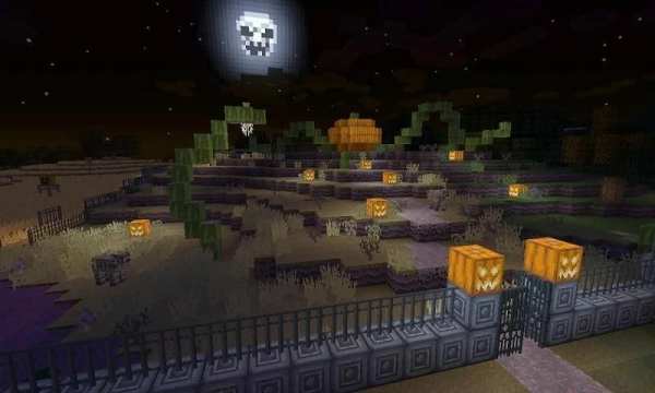 Map Halloween for MCPE 1 تصوير الشاشة