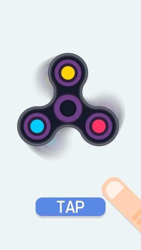 Fidget Spinner - Hand Finger Spinner Simulator screenshot 3
