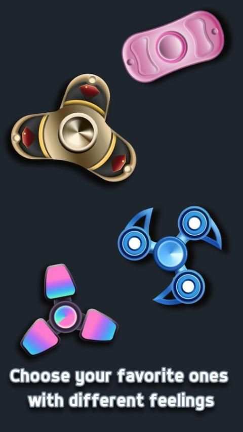 Fidget Spinner - Hand Finger Spinner Simulator скриншот 2