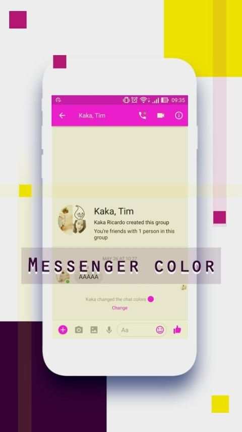 Color & Emoji Messenger screenshot 1
