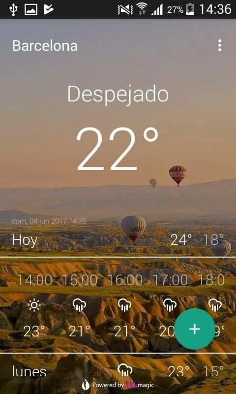 Tiempo Meteo screenshot 1