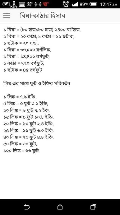 জমি পরিমাপ পদ্ধতি | Vumir map screenshot 1