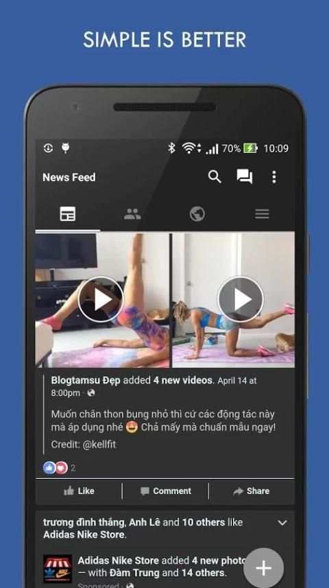 HD Messenger for Facebook screenshot 4