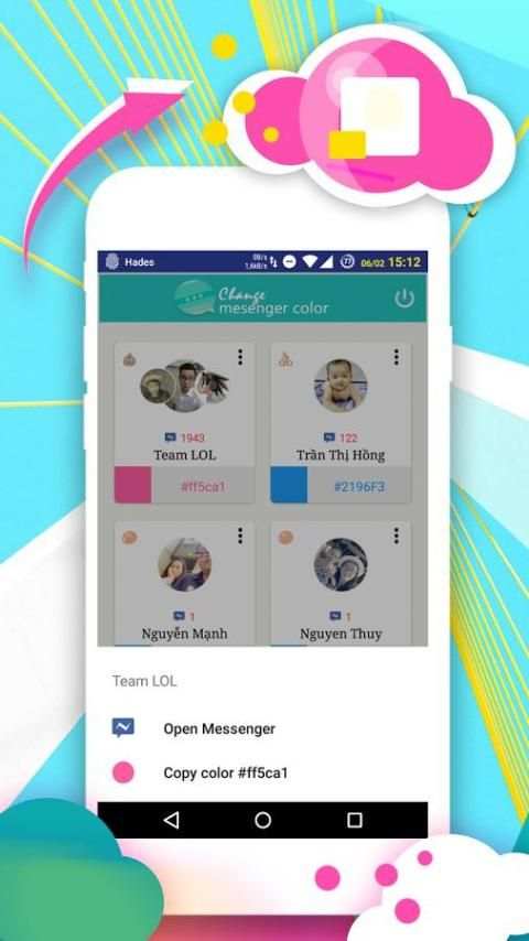 Mau - Change Messenger Emoji & Color for Facebook screenshot 4