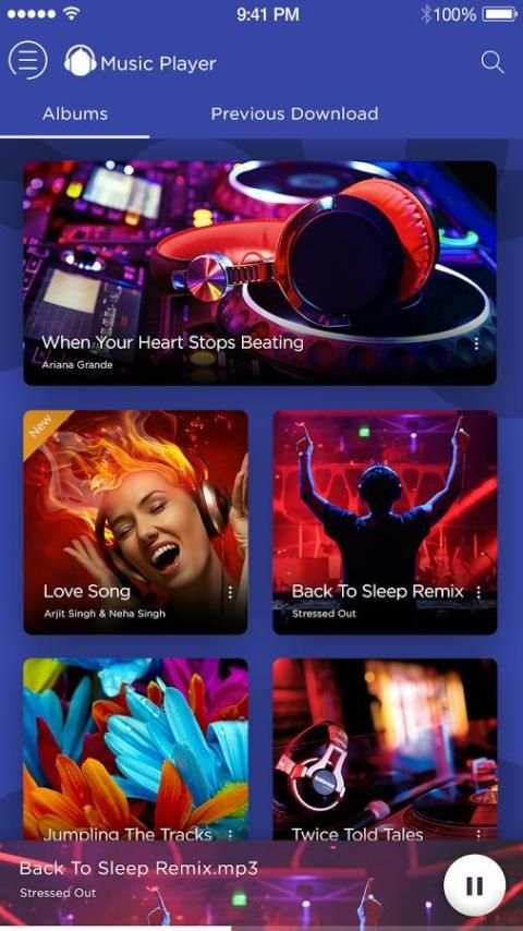 Dj Mix Music Player स्क्रीनशॉट 4