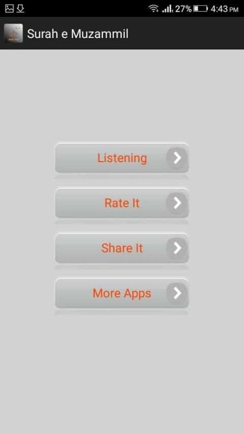Surah Muzamal in Audio/Mp3 screenshot 3