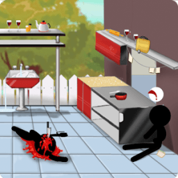 Stickman Kitchen Death иконка