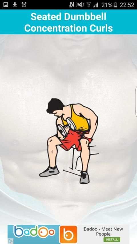 Biceps Exercises screenshot 3