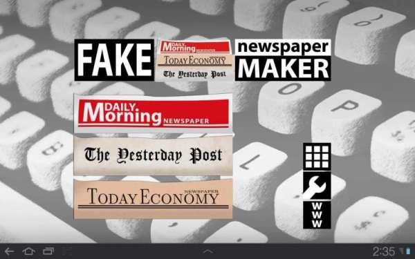 Fake Newspaper Maker Creator скриншот 9