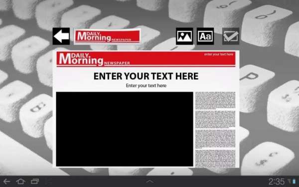 Fake Newspaper Maker Creator скриншот 8