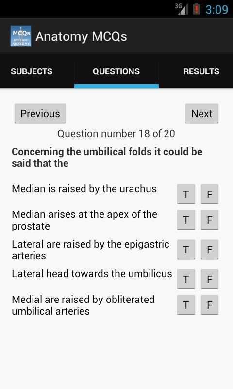Anatomy MCQs Free स्क्रीनशॉट 5