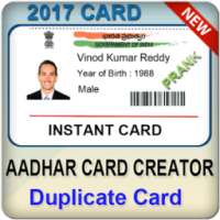 Fake Aadhar Card Maker Prank