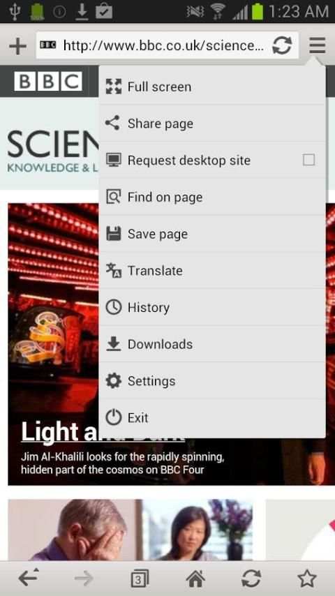 Jelly Web Browser स्क्रीनशॉट 2