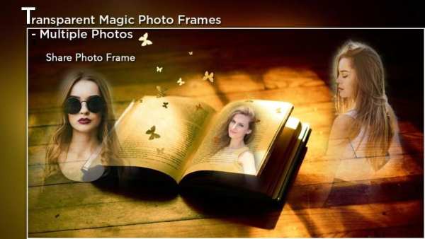 Transparent Magic Photo Frames - Multiple Photos screenshot 2