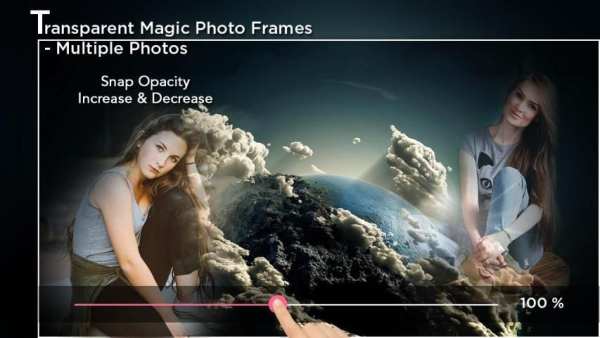 Transparent Magic Photo Frames - Multiple Photos screenshot 4