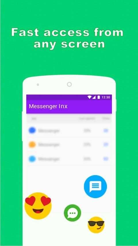 Messenger Lnx screenshot 1