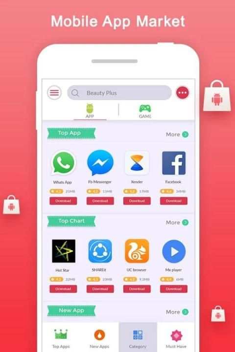 Mobile App Store 5 تصوير الشاشة