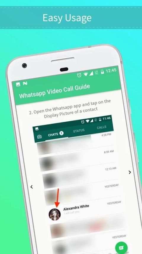 Video Call Guide for Whatsapp screenshot 1