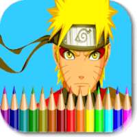 Naruto coloring book