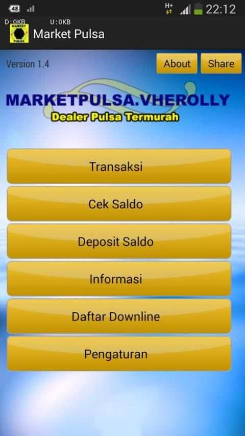 Market Pulsa screenshot 4