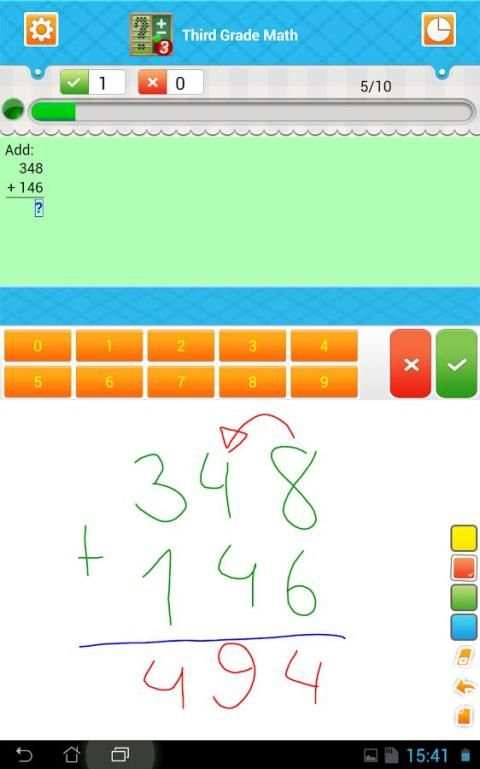 Third Grade Math स्क्रीनशॉट 2