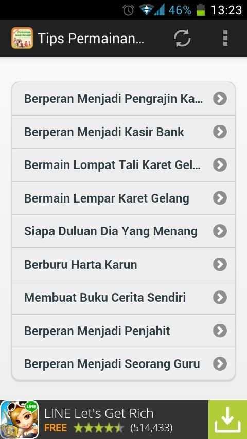 100+ Permainan Anak Kreatif screenshot 1