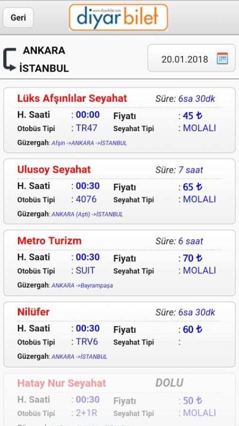 Diyar Bilet screenshot 3