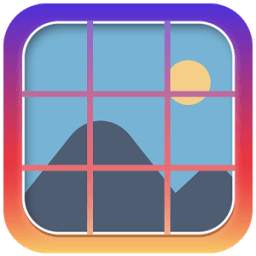 9 Cut Square for InstaGrids : Insta Tile Maker