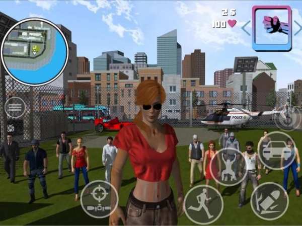 Crime Wars Island / Mad City Clash Of Crime स्क्रीनशॉट 1