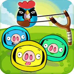 ikon Angry Chicken - Angry Duck - knock down