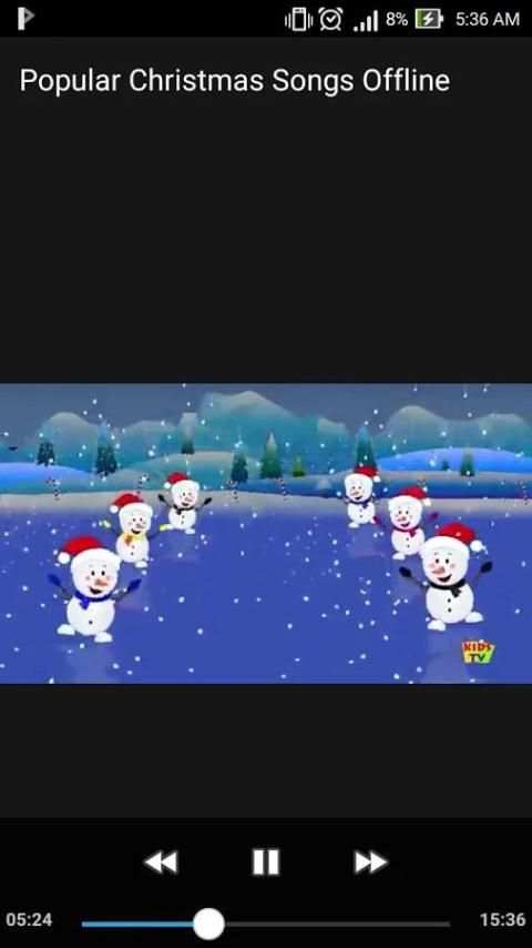 Popular Christmas Songs Offline for Kids HD Video скриншот 1