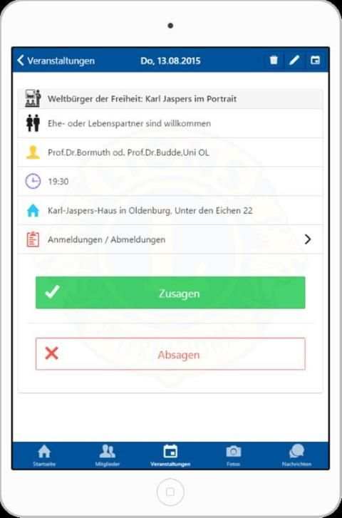 LionsApp screenshot 1