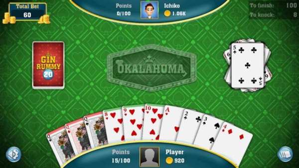 Gin Rummy скриншот 2