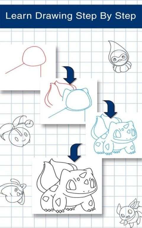 How to Draw Pokemon скриншот 8