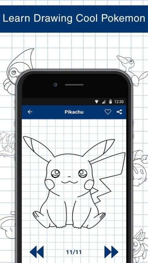 How to Draw Pokemon скриншот 14