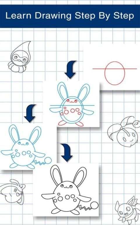 How to Draw Pokemon скриншот 6