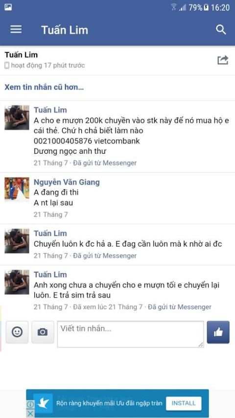ASAP Chat for Facebook screenshot 3