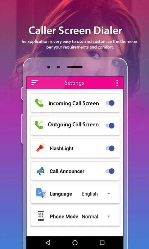 Caller Screen Dialer screenshot 1