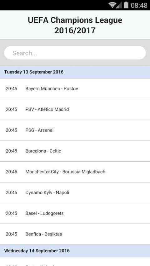 Live Score स्क्रीनशॉट 2