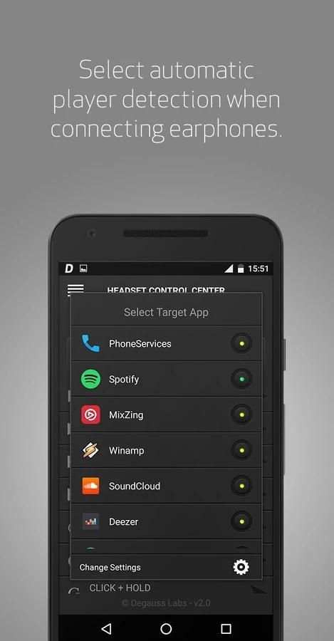 Headset Control Center скриншот 6
