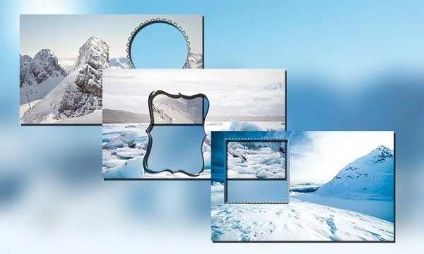 Snow Hills Photo Frames स्क्रीनशॉट 8
